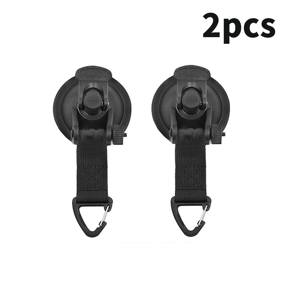 Car Tent Suction Cup Buckle Side Awning Anchors Outdoor Camping Tent Suckers Anchor Securing Hook for RV Van Camping Accessory