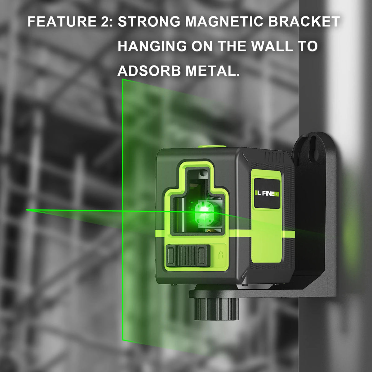 Self-Levelling Green Cross-Line Laser - Kit Options