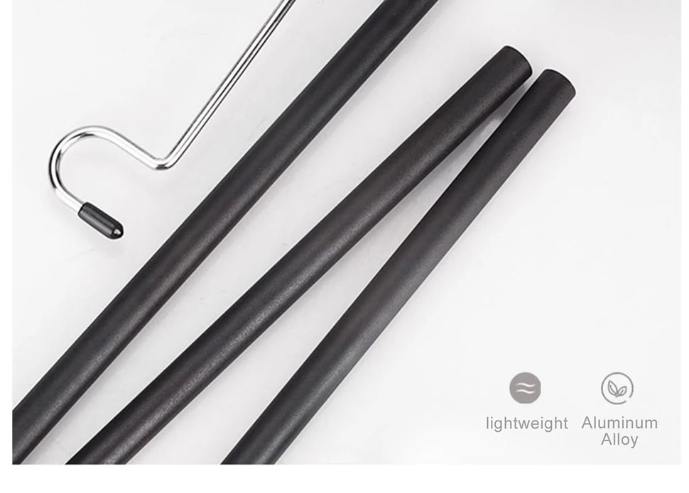 4-Section Camping Lantern Stand Aluminum Alloy Lamp Pole