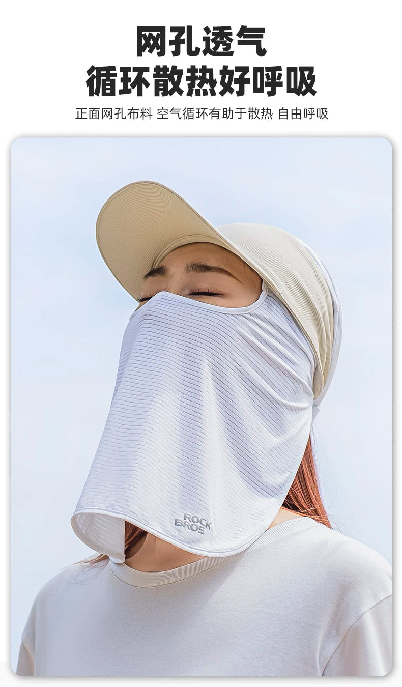 Summer Full Face UV Protection Balaclava for Cycling & Outdoor Use