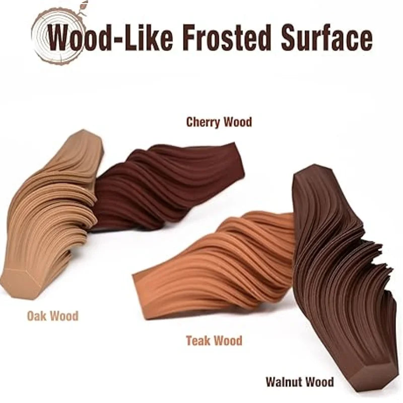 Wood-Effect PLA Filament, 1.75mm, Multiple Shades