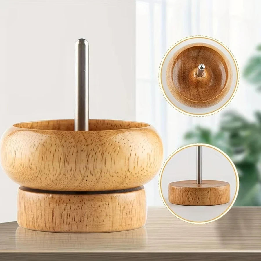 Spinner Manual de Contas com Agulha Curvada