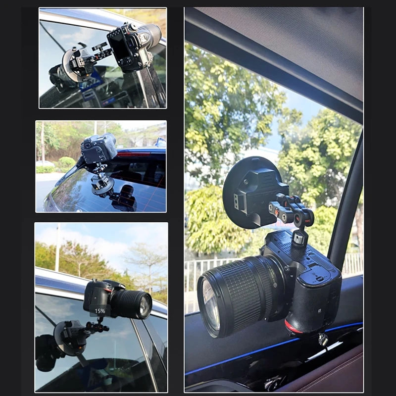 Electric Suction Camera Mount - Cup Size Options