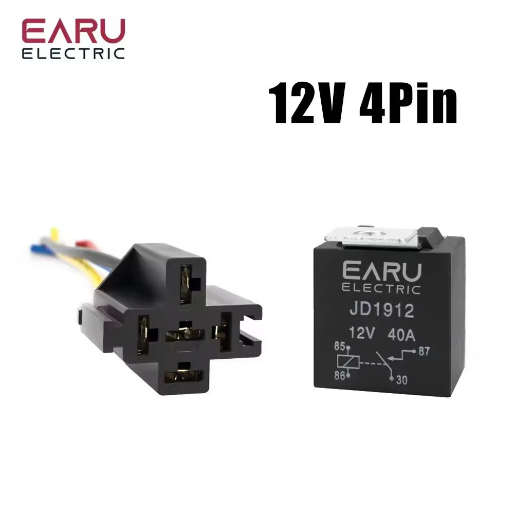 Ρελέ αυτοκινήτου - 12 V ή 24 V, τεσσάρων ή πέντε ακίδων