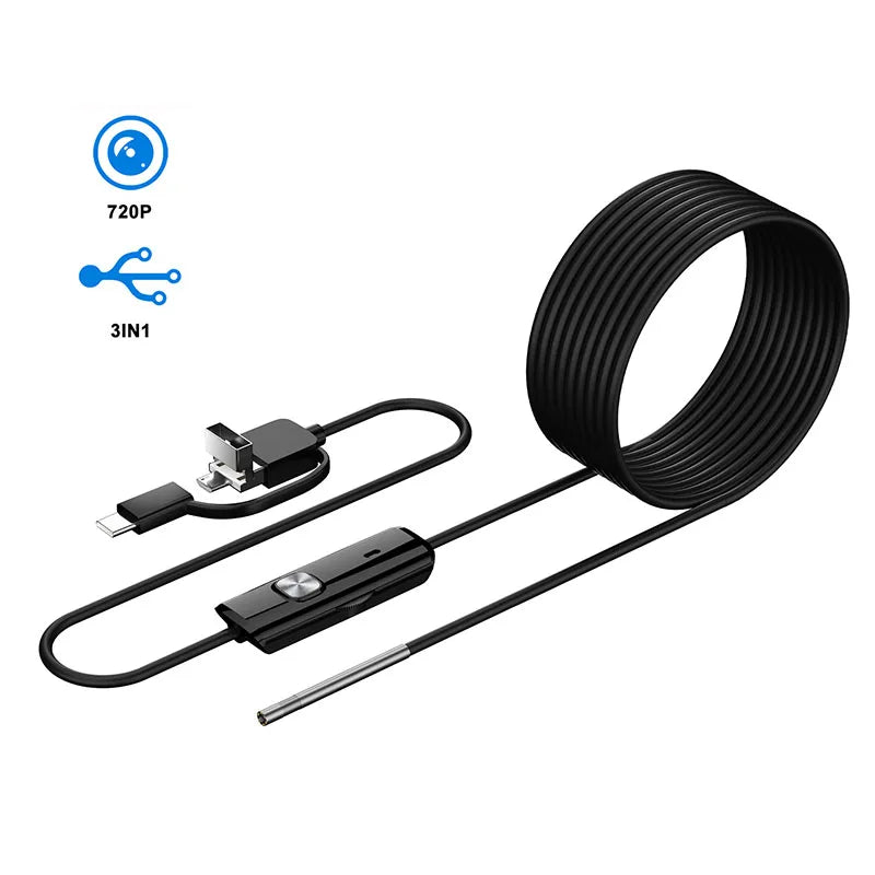 USB-Inspektions-Endoskop - Sonden- und Kabeloptionen