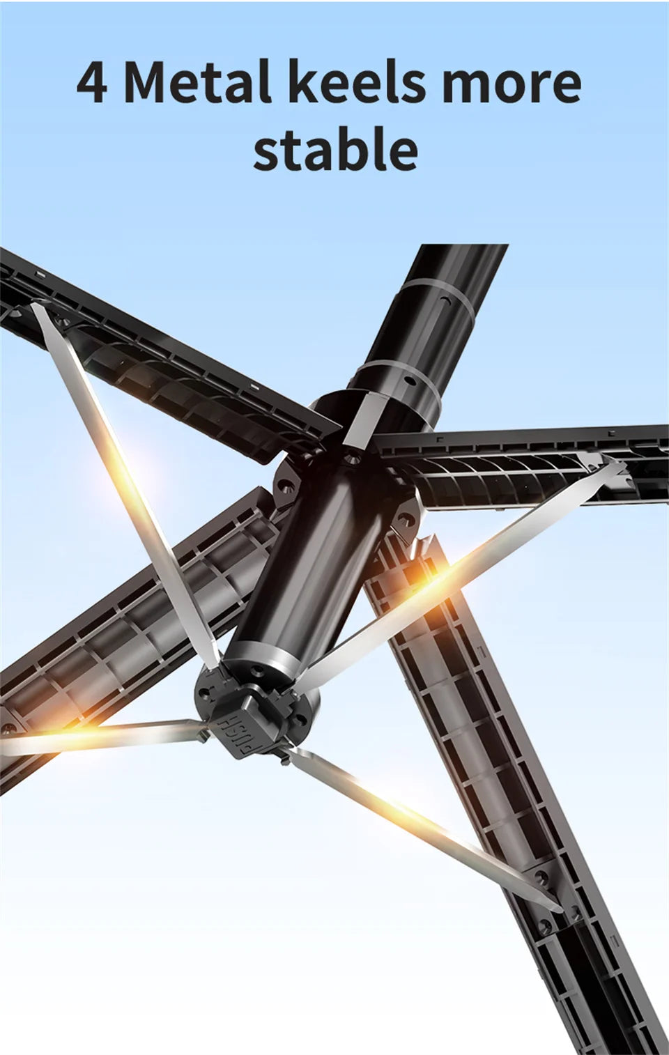 C12 Tripod Gimbal Stabilizer for Smartphone Cameras