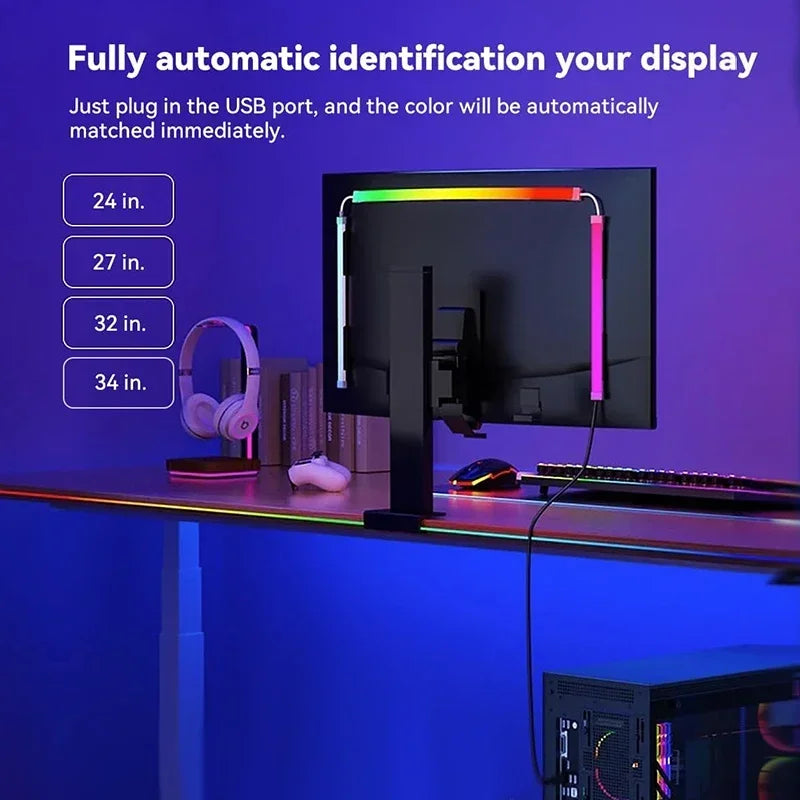 USB RGB monitorový podsvícení s synchronizací obrazovky