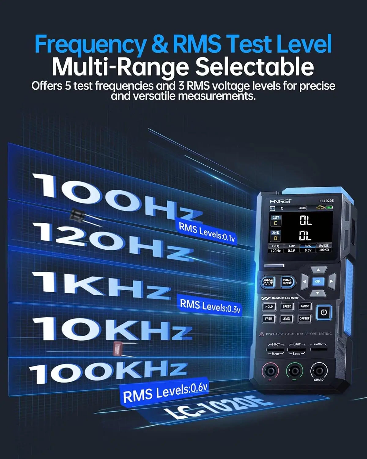 LC1020E Digital LCR Component Meter