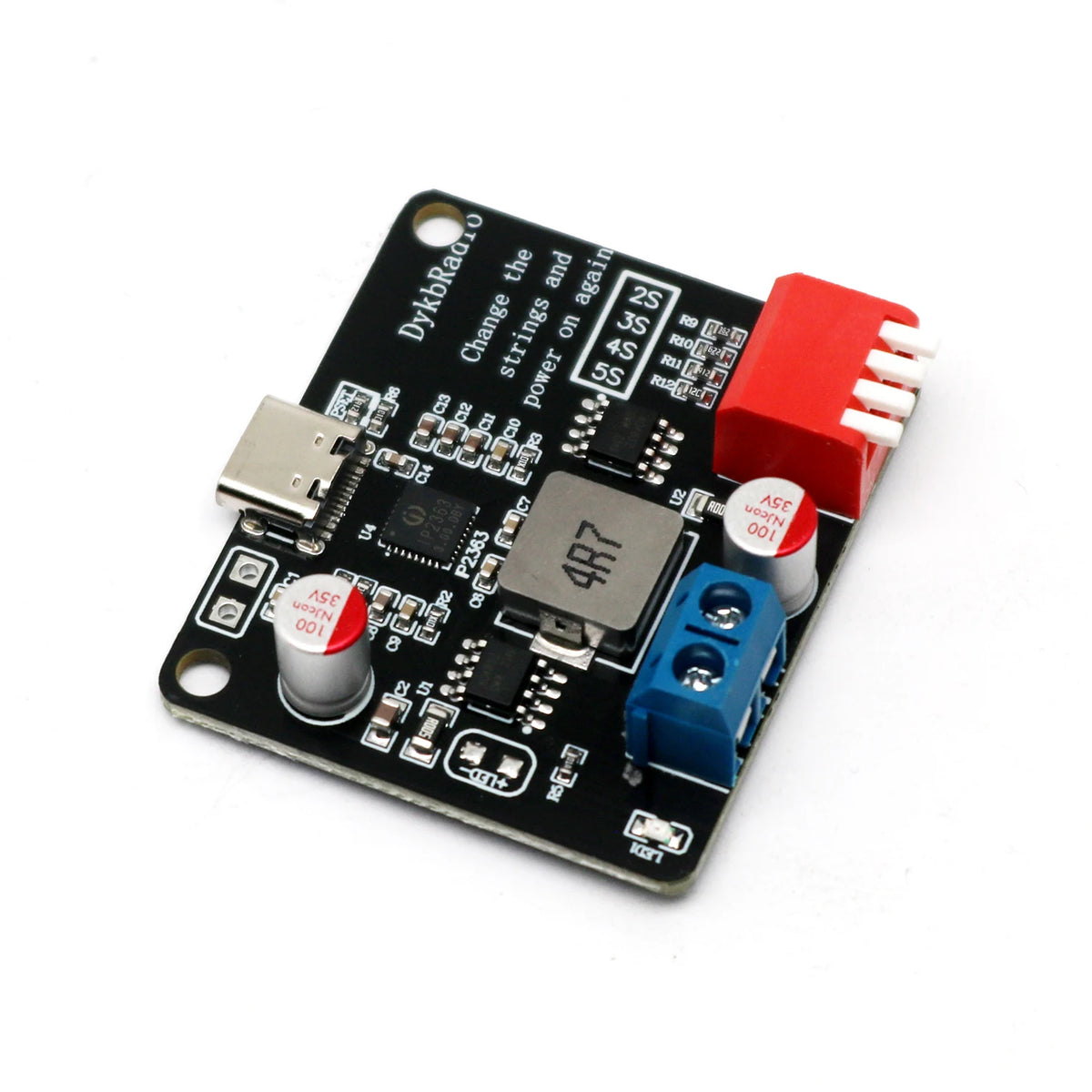 IP2363 USB-C PD Battery Charging Module, 2S–5S