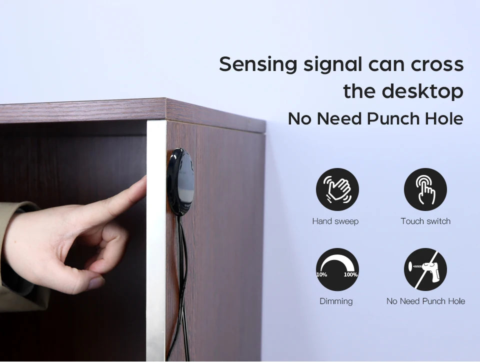 12-24 V Touch and Hand-Scan LED Dimmer