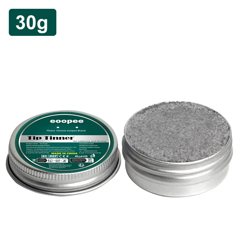 Soldering Iron Tip Cleaner and Restorer - Lead-Free Soldering Tips for IronMaintenance and Performance Enhancement"