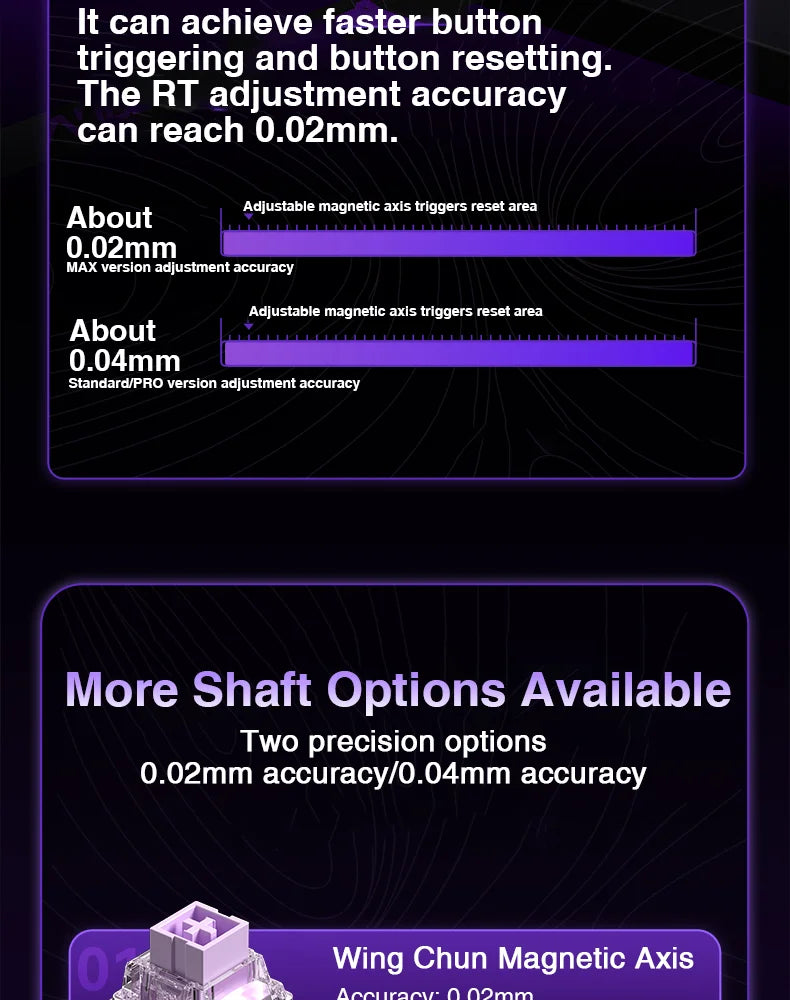 AULA WIN60 WIN68 HE Esports magnetyczna klawiatura gamingowa z przełącznikami