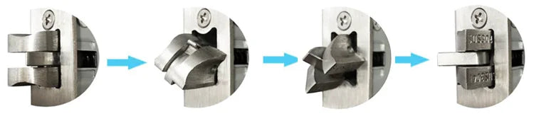Face Recognition Digital Door Lock with Camera, Fingerprint & Keyless Entry
