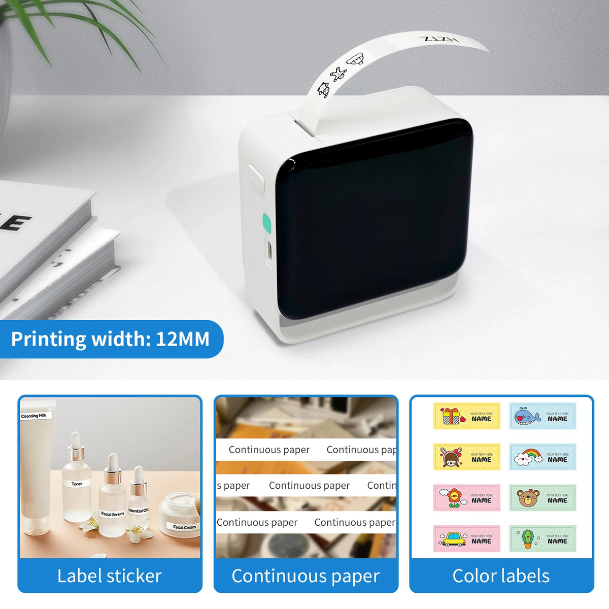 Y12 Wireless Thermal Label Printer