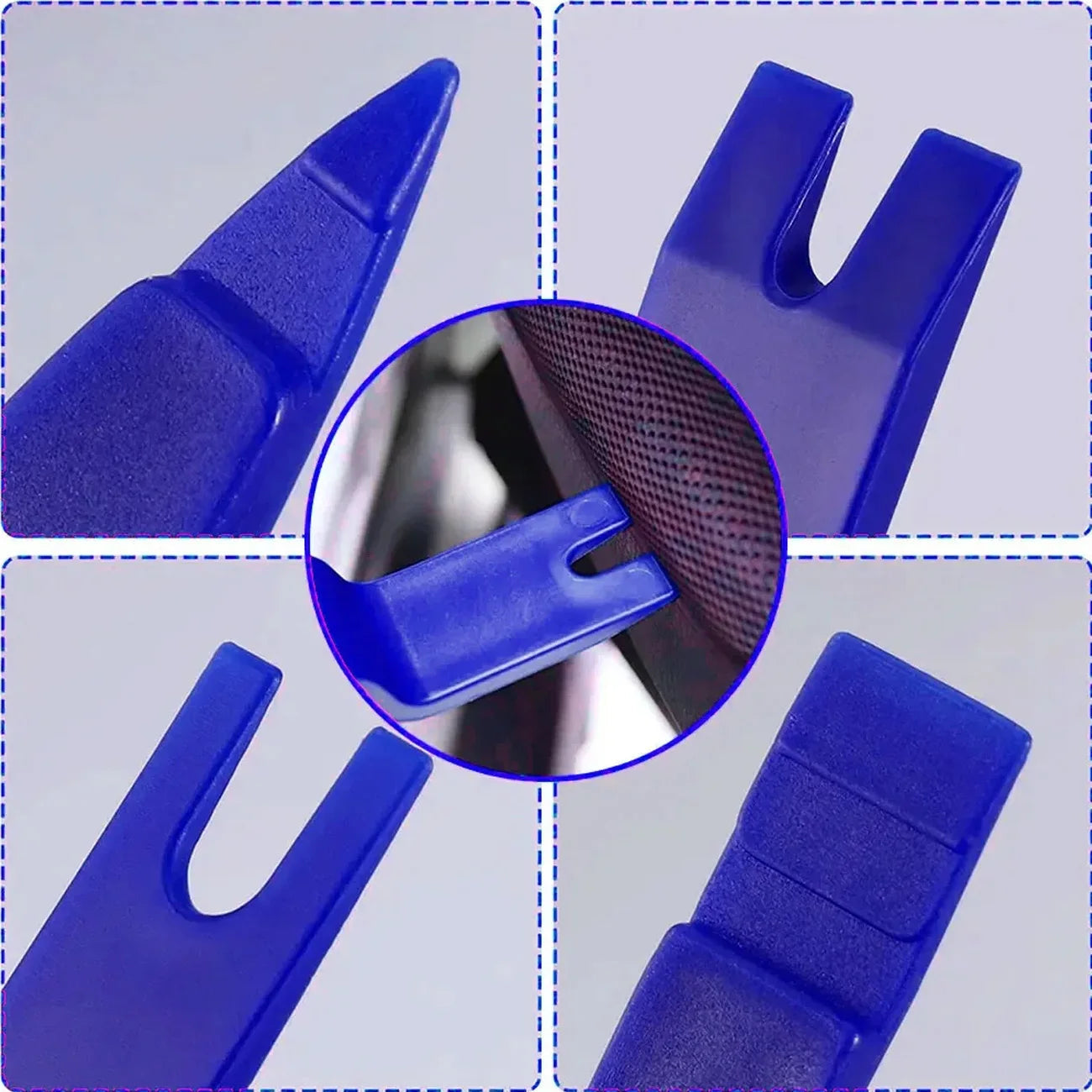 Auto Trim Removal Tool Kit Scratch Pry Plastic Tool Car Door Clip Panel Audio Dashboard Blades Dismantle Interior Repairing 