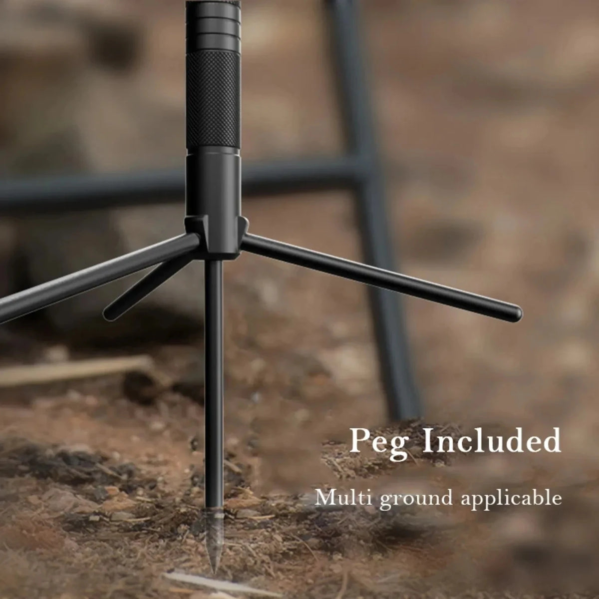 Foldable Aluminium Camping Lantern Stand