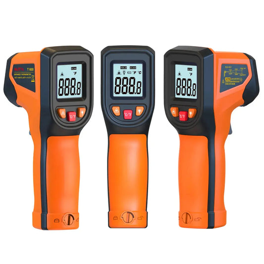 Infrared Thermometer , Handheld Heat Temperature  For Cooking Tester, Pizza Oven, Grill & Engine - Laser Surface Temp Read Spy-shop.com