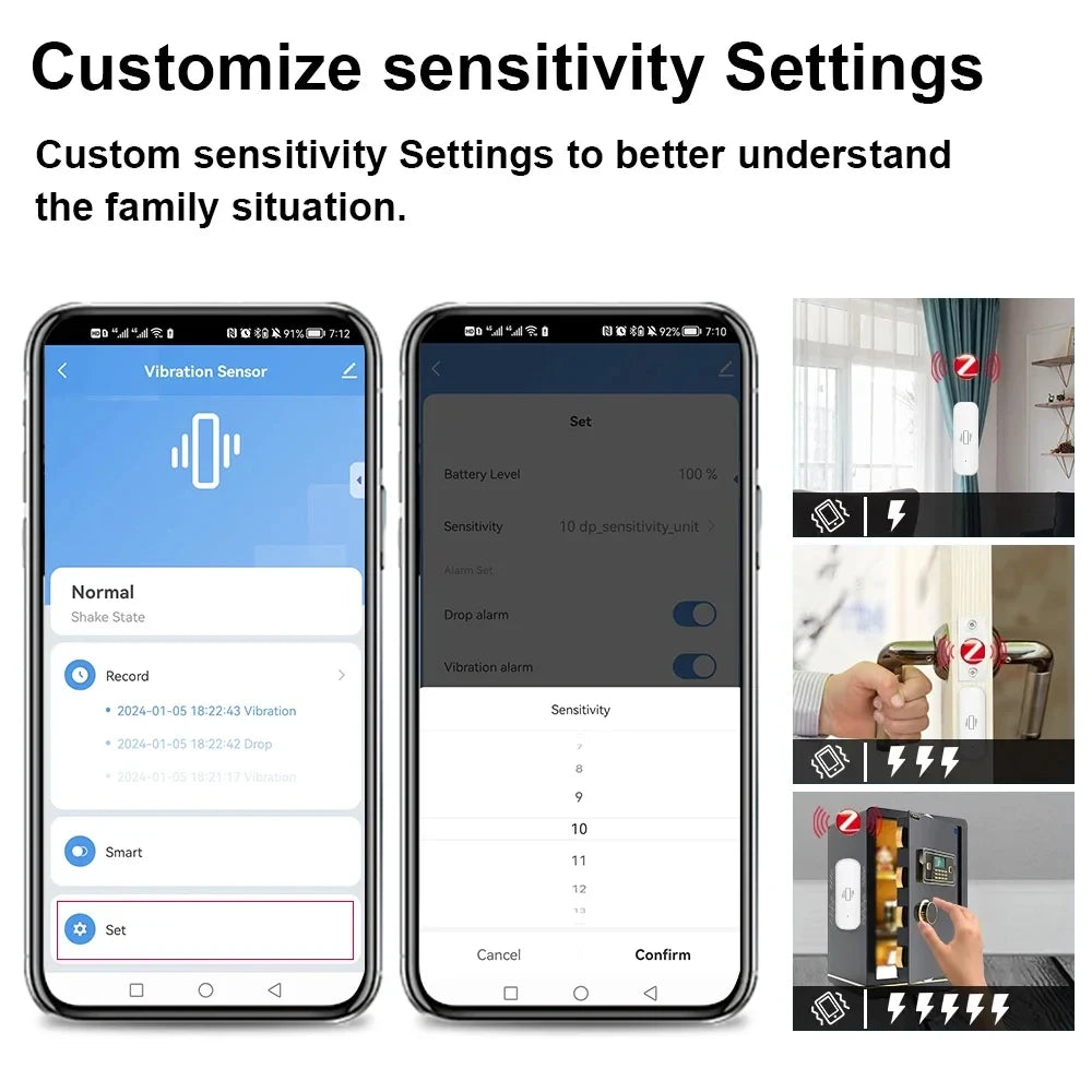 Zigbee Vibration Sensor for Zigbee2MQTT