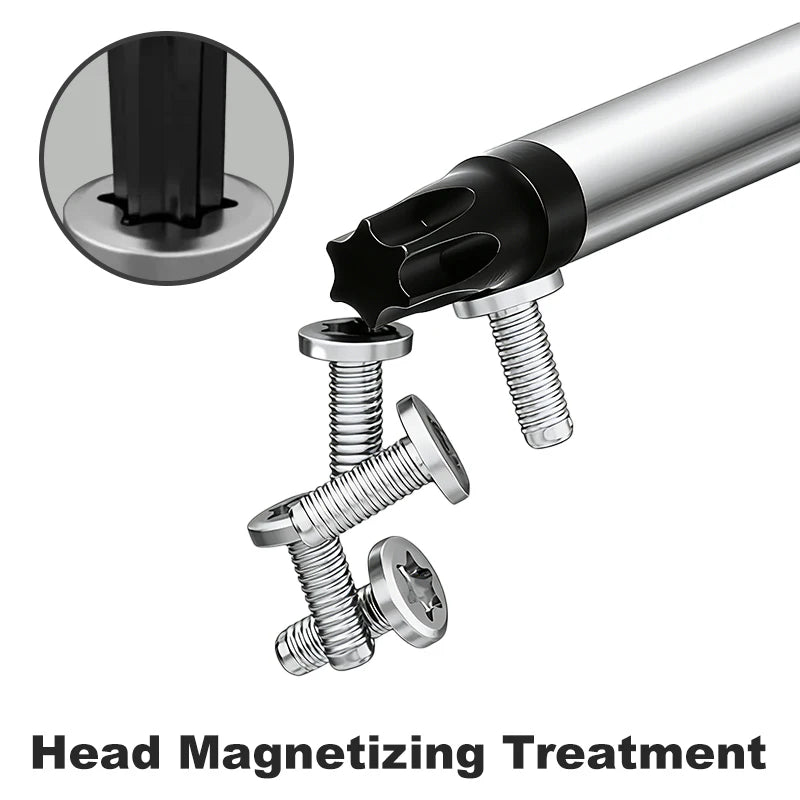 Magnetyczne wkrętaki Torx - rozmiary od T8 do T40