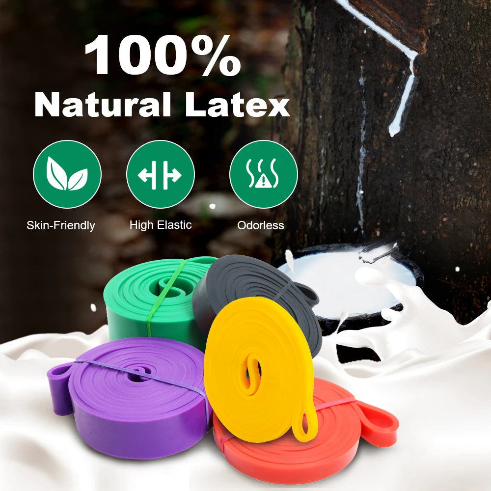 5~120lbs Fitness Resistance Band Boxing Agility Training Workout Gym Equipment Yoga Pilates Accessories Rubber Band Home Gym 