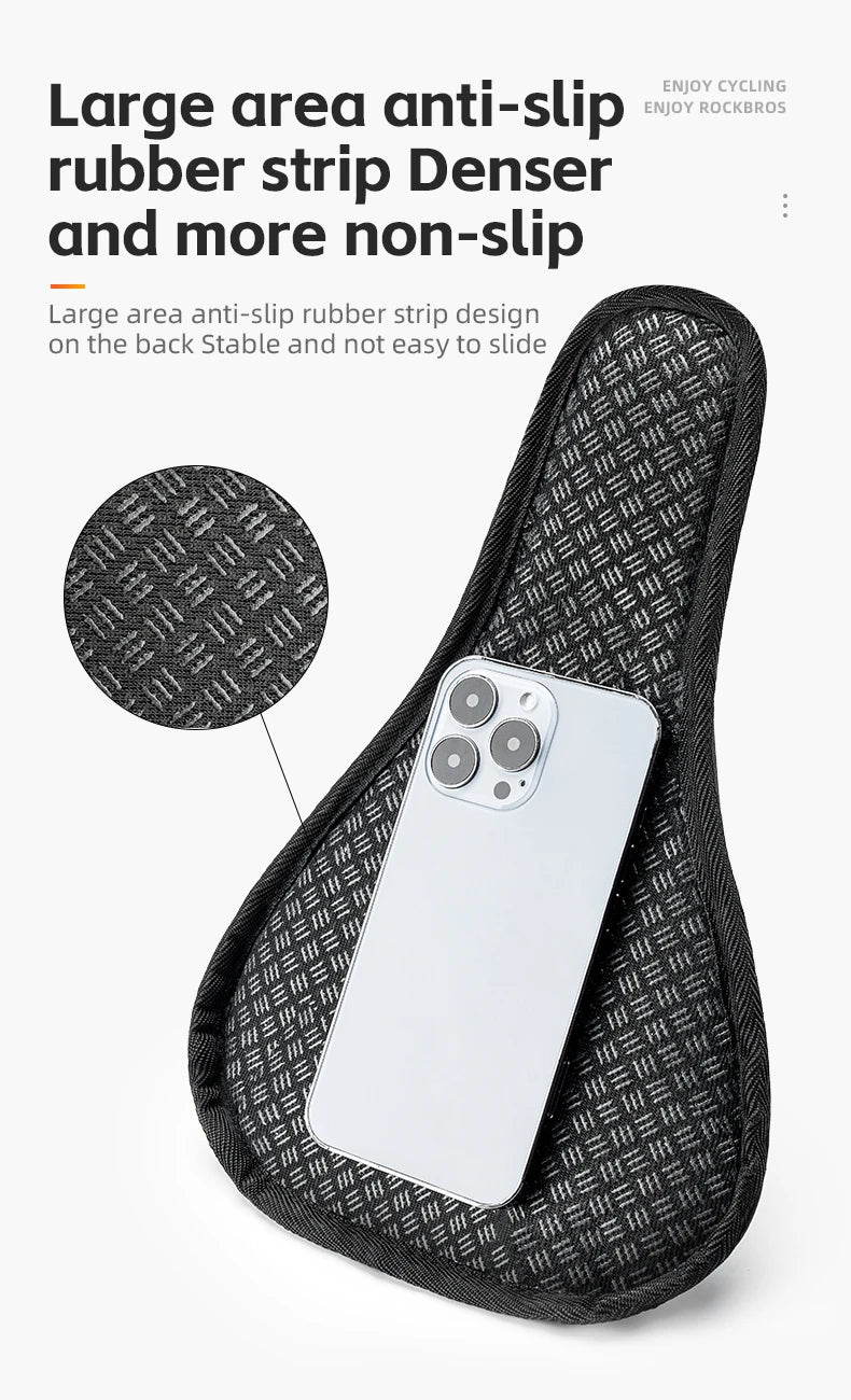 Bicycle Saddle Cover Memory Foam Gel Seat Cushion