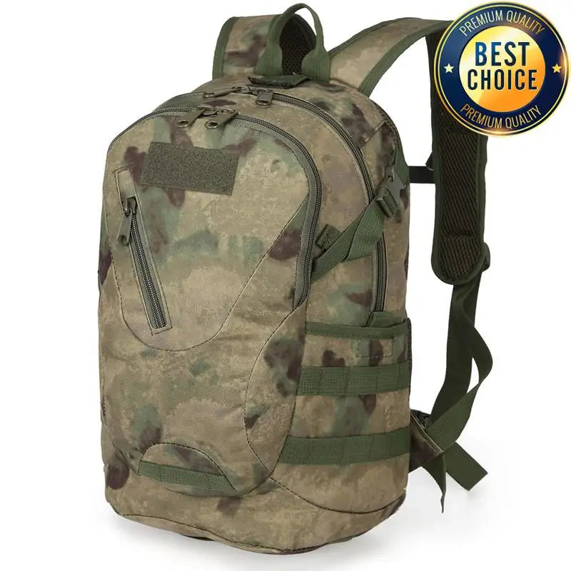 Rucsac outdoor cu opțiuni de camuflaj