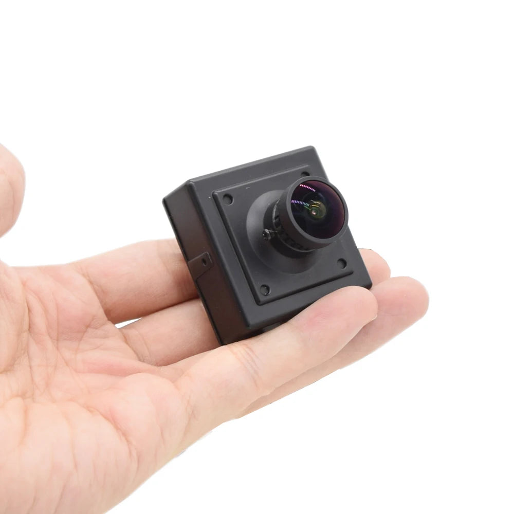 Câmera de Vigilância Interna PoE 4K 8MP Mini