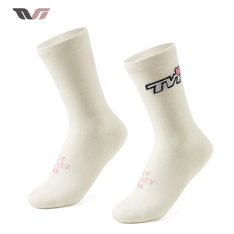 Wool Cycling Socks Moisture-Absorbing Warm Socks for Riding & Hiking