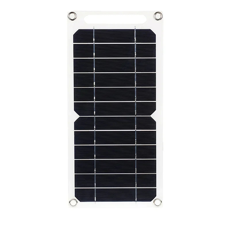 Portable USB Solar Panel with Carry Slot & Hanging Eyes