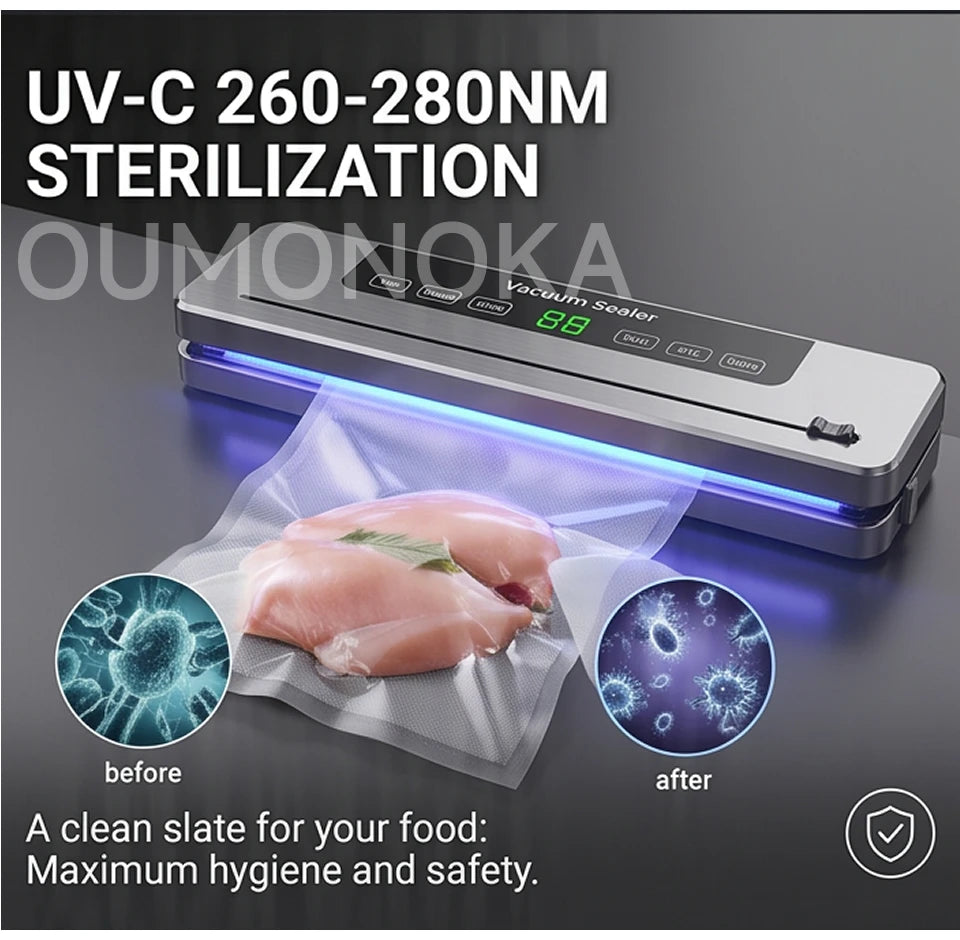 Vacuum Food Sealer - Plug Options