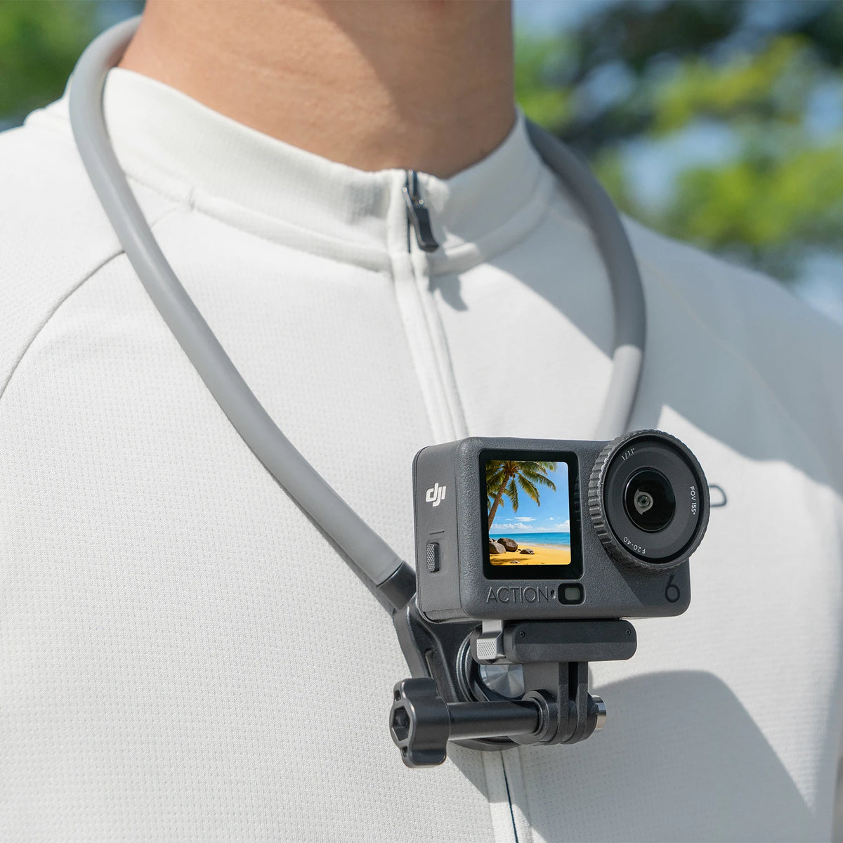 Neck Strap Holder for GoPro 13 12 11 10 9 8 DJI Osmo Action 6 5 4 3 Insta360 X5 X4 X3 Sports Camera Accessory