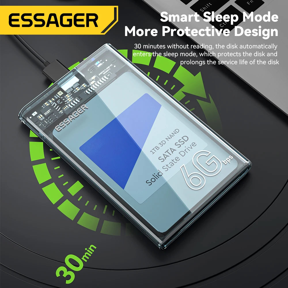 2.5-Inch SATA USB 3.0 Drive Enclosure