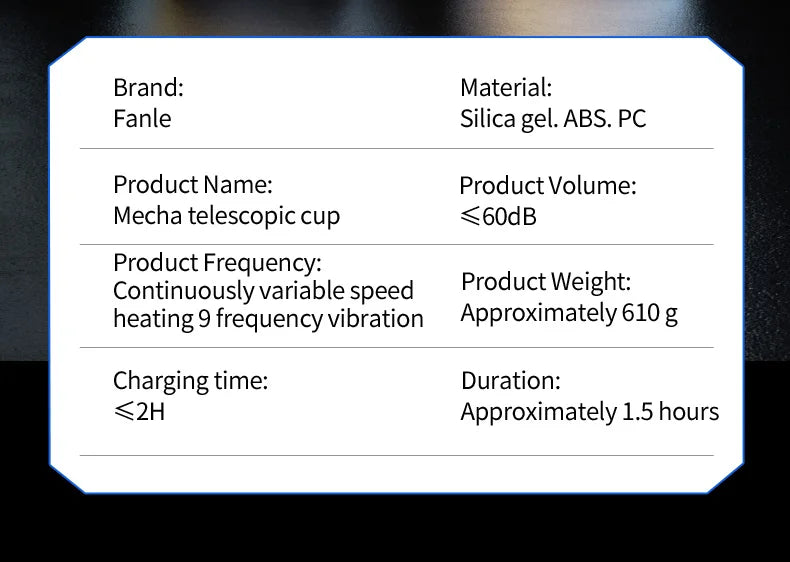 Чоловіча мастурбаційна чаша телескопічний нагрітий мастурбатор із присмоктуванням