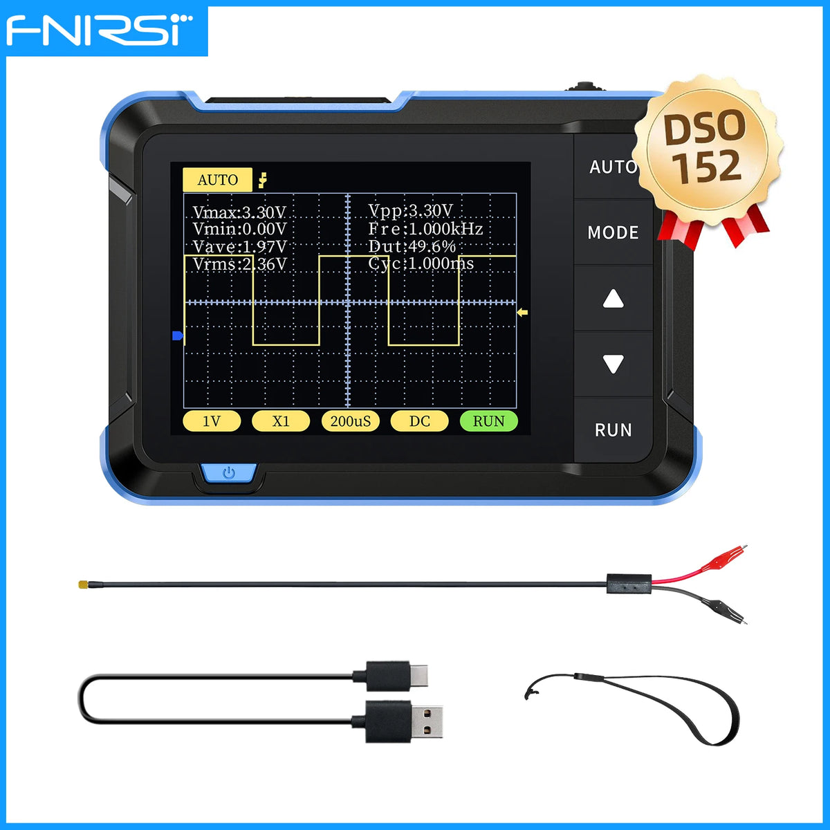 Handheld Oscilloscope - DSO152, DSO153 or DSO510