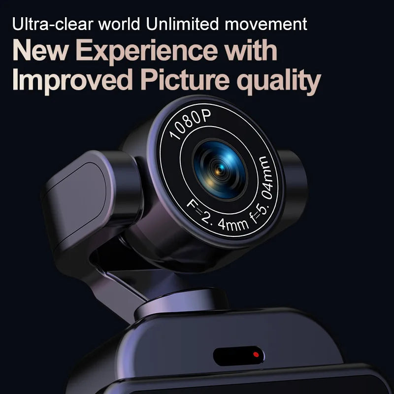 1080p Wi-Fi Camera with Rotating Lens