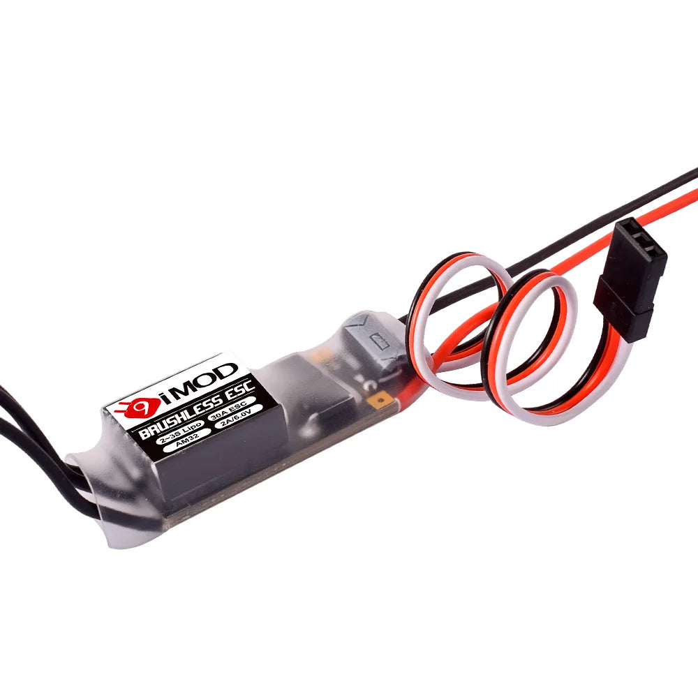 9IMOD 30A AM32 -harjaton ESC pieniin RC-telaketjuautoihin