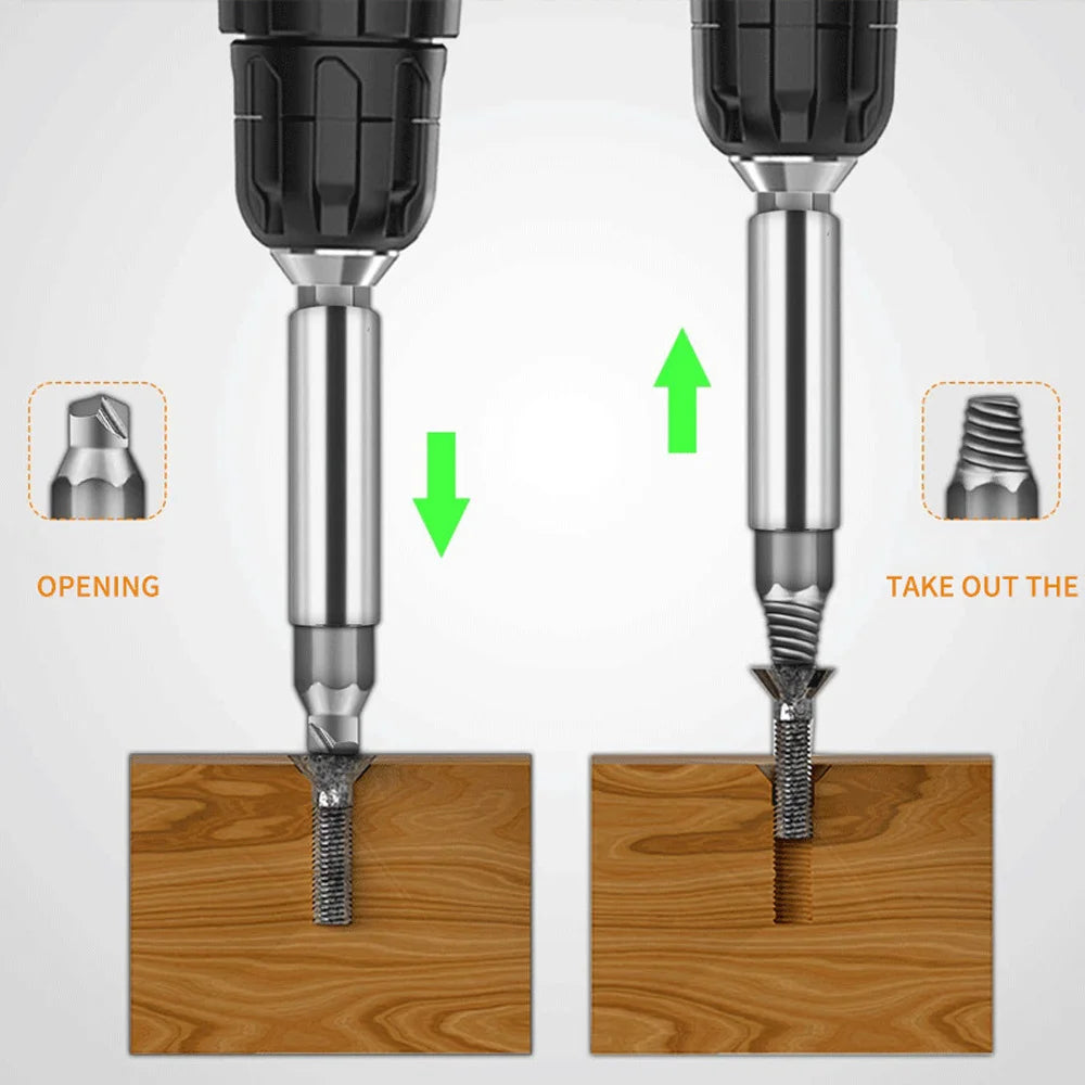 Damaged Screw Extractor Set - Kit Options