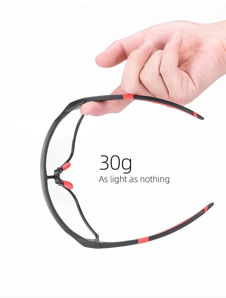 Photochromic Bike Glasses UV400 Cycling Sunglasses for Men and Women