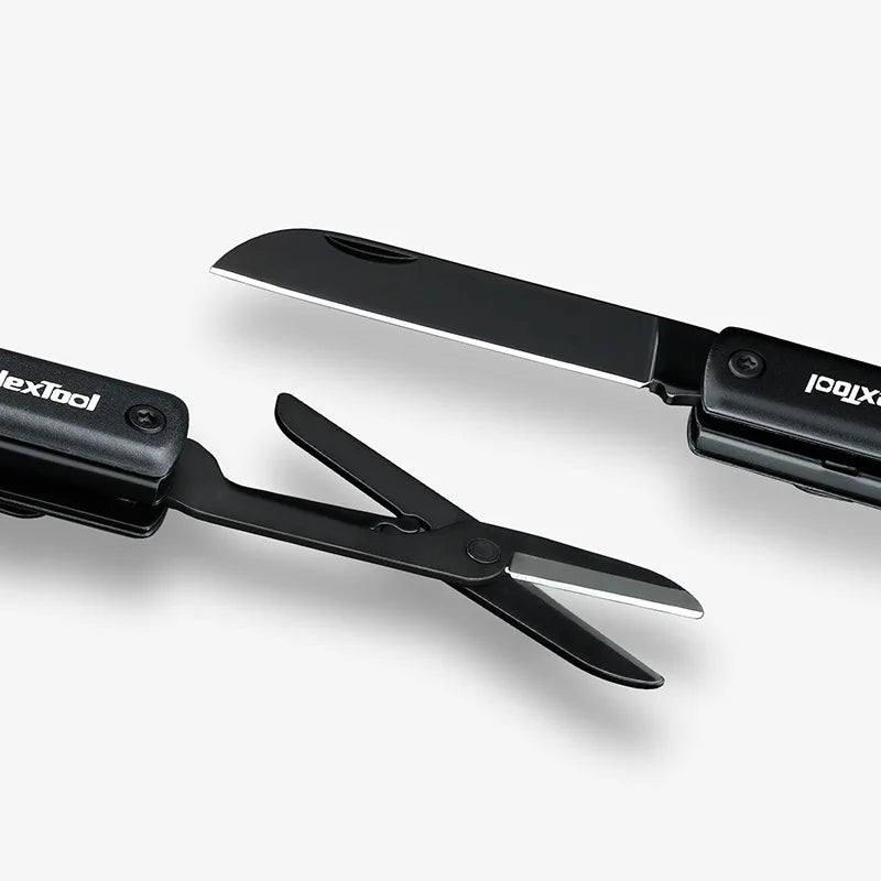 N1 Pocket Knife, Scissors and Rechargeable Light