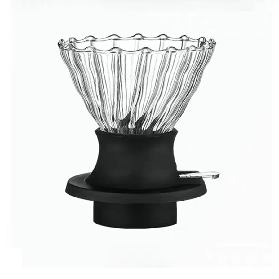 Accessori caffè per filtro a forma a V tazza V01 e V02 materiale in silicone caffè a filtrazione manuale completo set strumenti