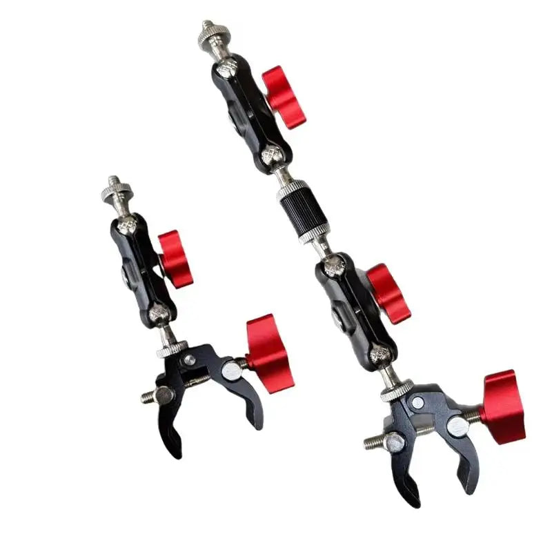 Camera Super Clamp with Double Ball-Head Arm