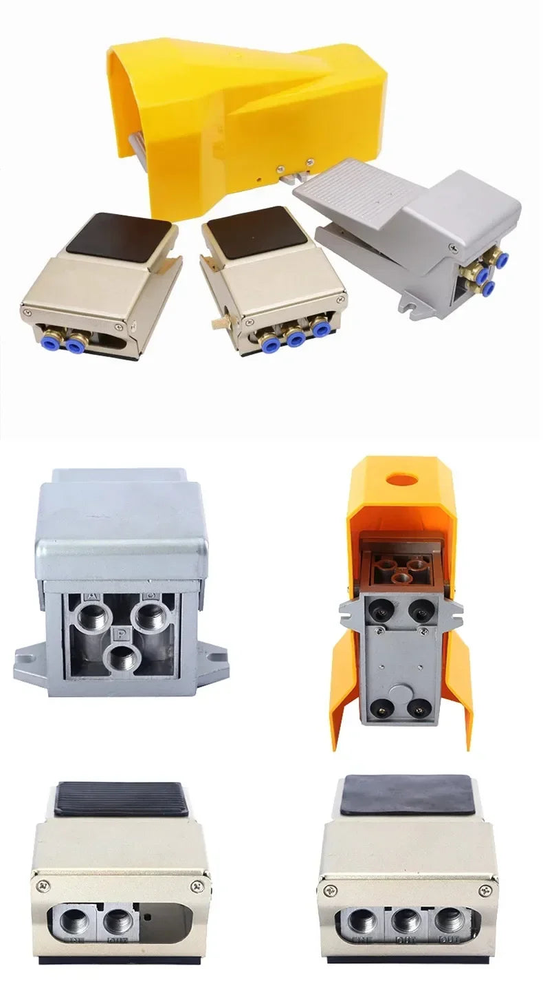 Pneumatic Foot-Pedal Valve Options