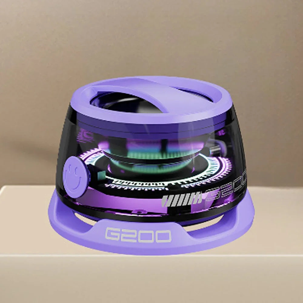Bluetooth 5.3 Mini Speaker with Magnetic Base and Lanyard