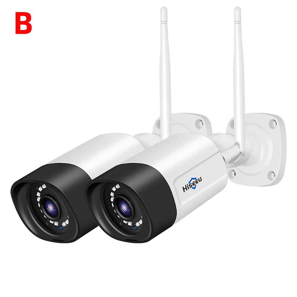 Wireless IP Security Camera 3MP Waterproof WiFi Bullet Camera