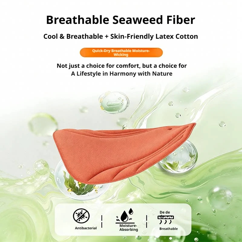 Breathable Car Seat Cushion with Latex Support