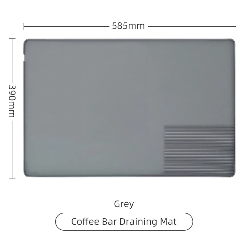 Disco de Compactação de Café Distribuidor Estação Porta-filtro Silicone Pad Espresso Maker Acessórios de Bar Cozinha Coffeeware The corner Barista Tools