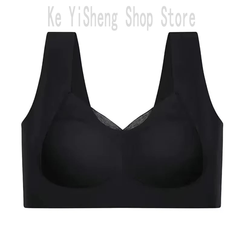 Women's sports underwear Invisible bra seamless breathable comfortable elastic shockproof underwear without steel rings 