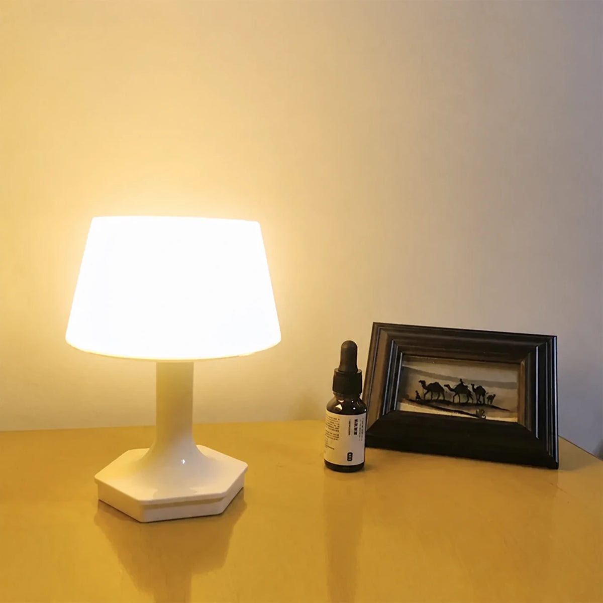 Nabíjateľná stmievateľná LED stolová lampa