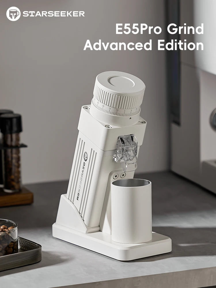 STARSEEKER E55Pro Ηλεκτρικός Μύλος Καφέ 55MM Τιτανίου Κόφτης