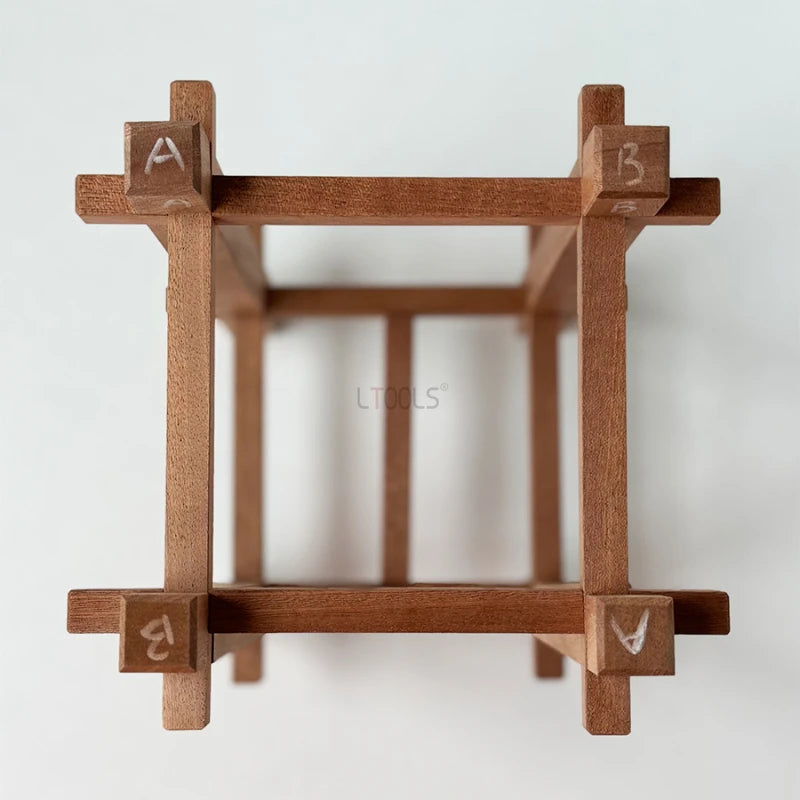 Woodworking Angled Trimming Platform - Wood Block